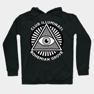 All-Seeing Eye / Illuminati / Bohemian Grove Hoodie